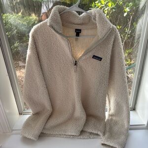 Patagonia Cream Fleece Jacket